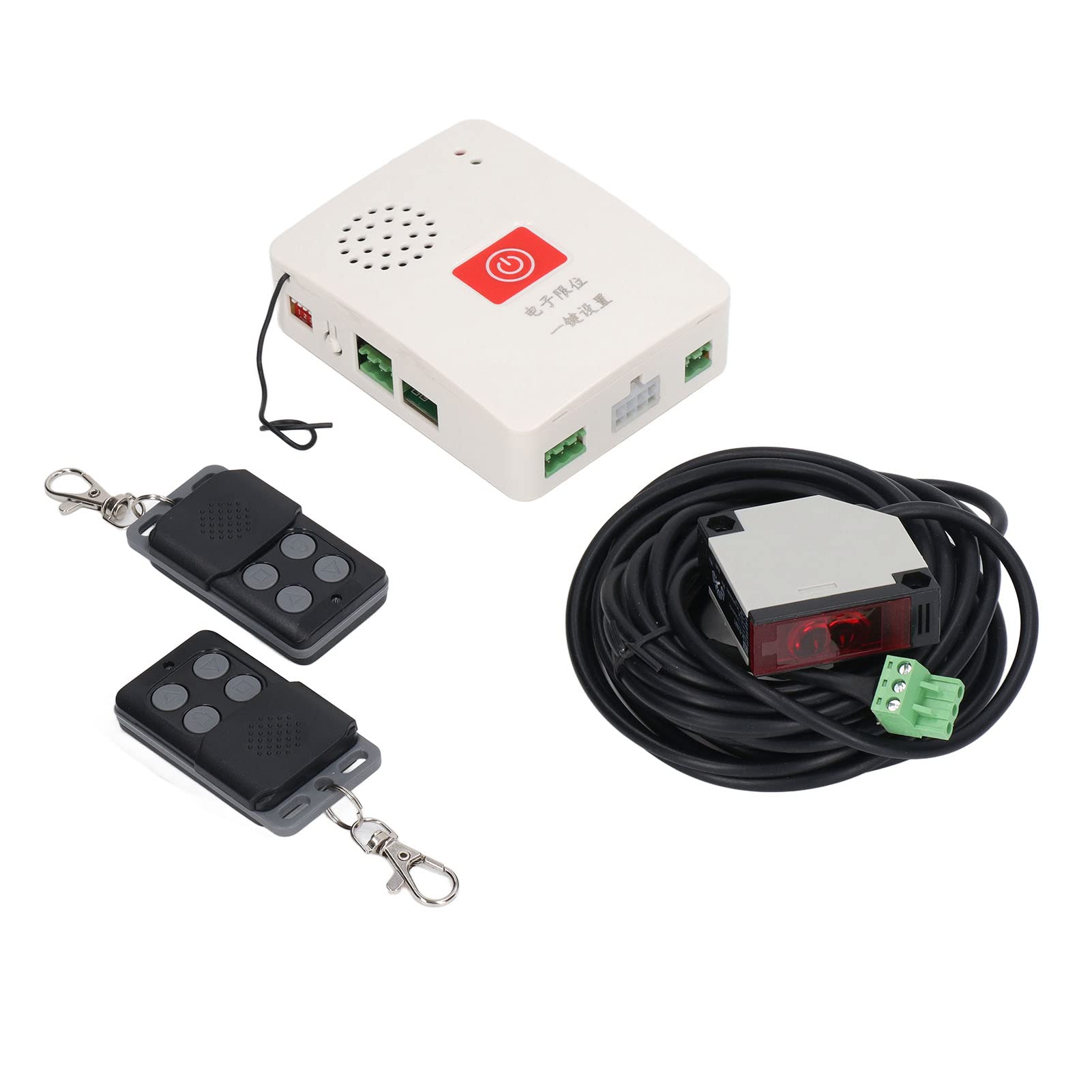 Kit de Acceso a Puerta, de Control de Acceso con Sensor de obstrucción por Infrarrojos, Controlador de Entrada de Seguridad para Puerta de Garaje doméstica