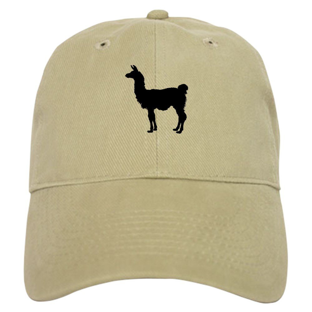 CafePress Llama Silhouette Unique Adjustable Baseball Hat