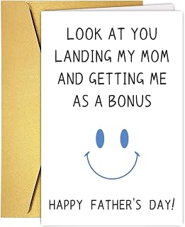 Funny Fathers Day Card from Son Daughter