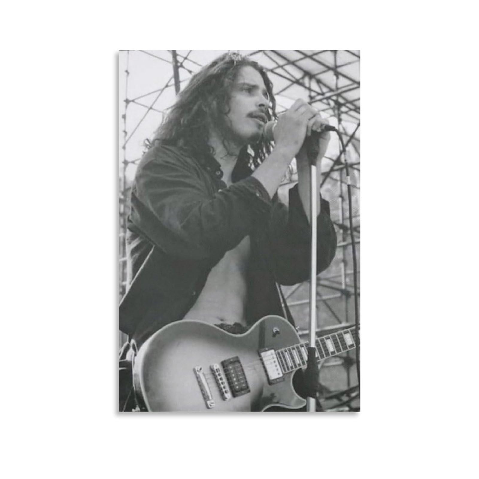 FCOIN Chris Cornell Canvas Poster Artworks Canvas Poster Wall Art Prints Home Modern Decor 20x30inch(50x75cm)