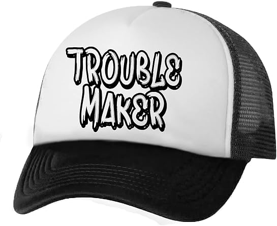 zerogravitee Trouble Maker Truckers Mesh Snapback hat