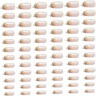 Beavorty 72 Peças De Remendo De Unhas Falsas Cola Decorativa Para Unhas Amuletos De Unhas Unhas Quadradas Prensa Nas Unhas Pés Pontas Das Unhas Unhas Falsas Decorativas