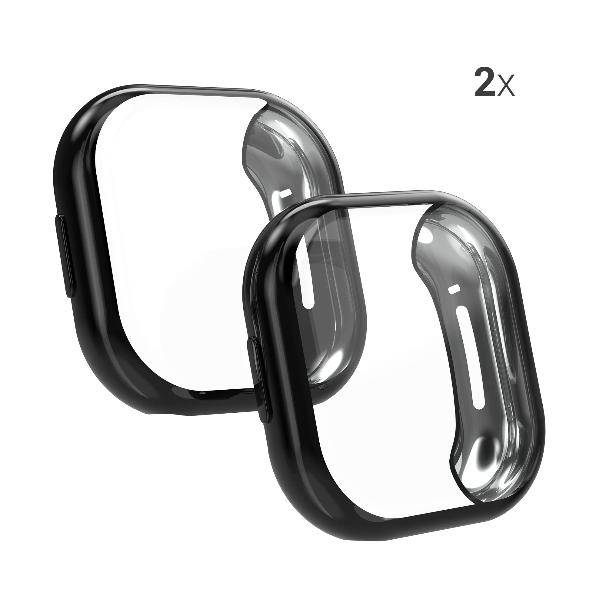 Cover per Fitbit Versa 3 Sense Custodia Full Body Silicone kwmobile