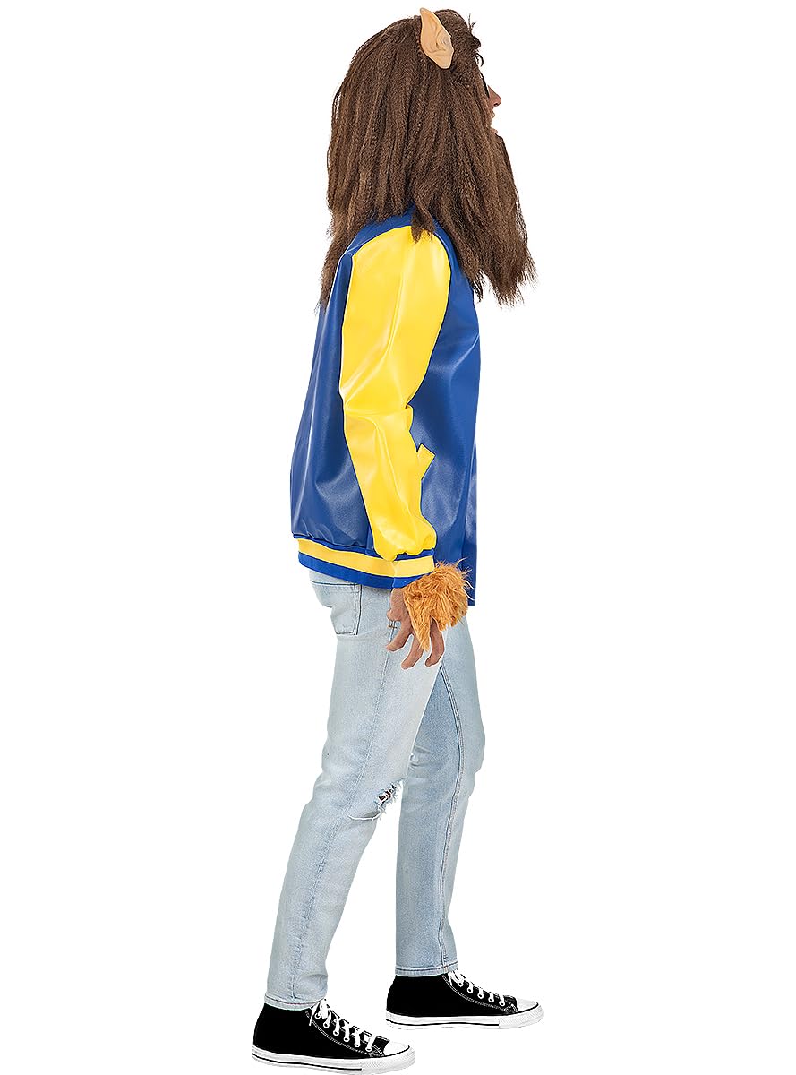 Funidelia | Costume Teen Wolf per uomo Horror, Lupo Mannaro - Costume per Adulto e accessori per Feste, Carnevale e Halloween - Azzurro/Blu