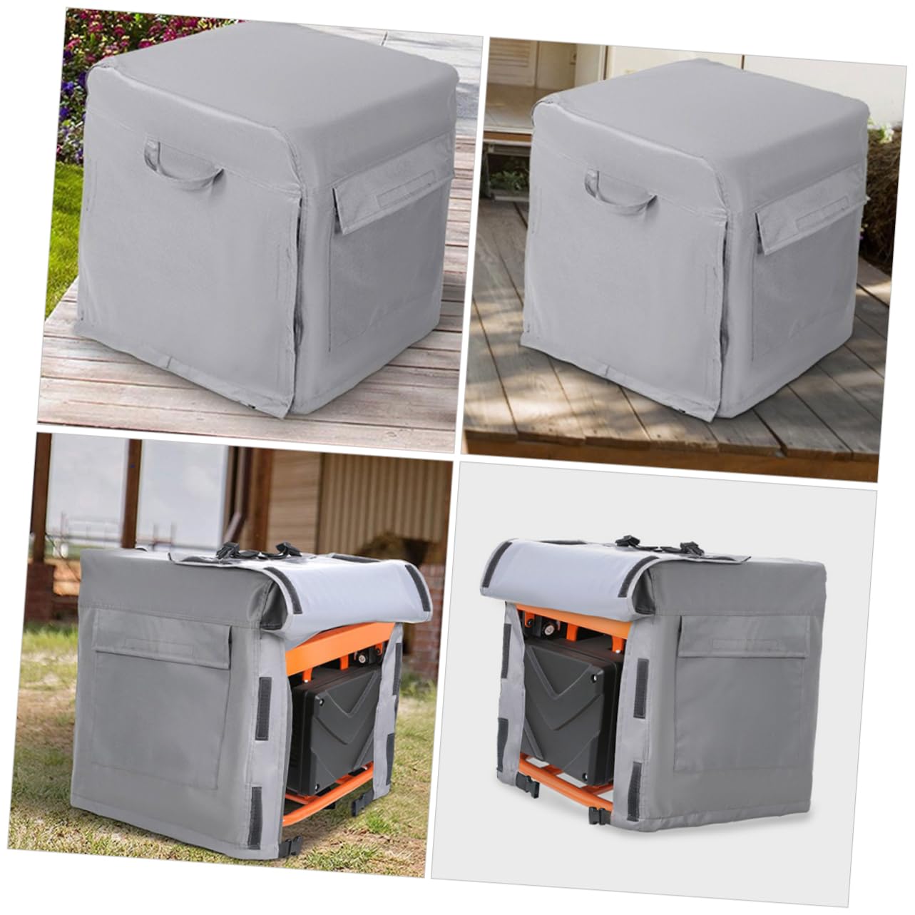 Toddmomy Cubierta Para Generador Oxford Resistente Al Agua Protector Portátil Para Exteriores Funda Prueba De Polvo Para Generadores