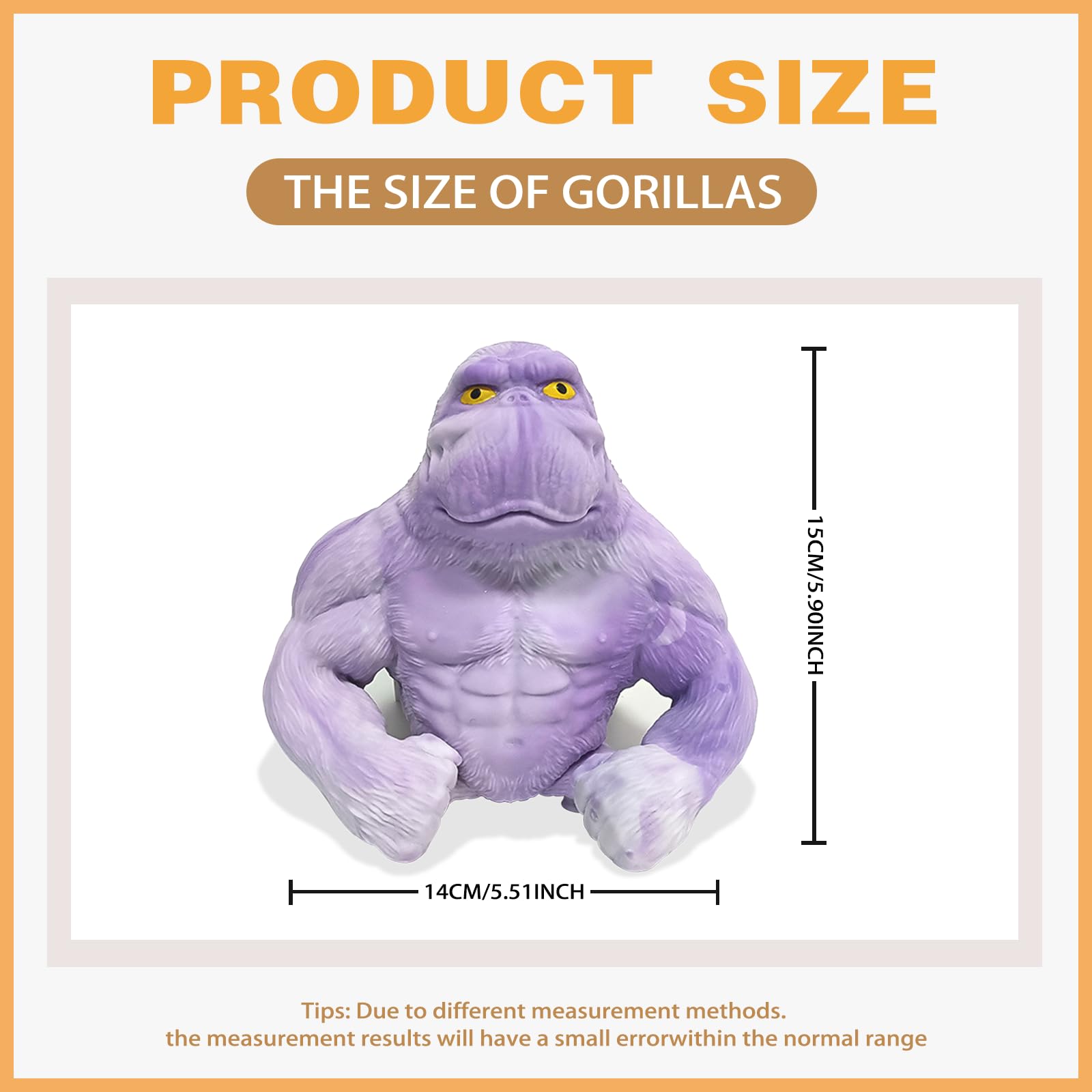 Amazon.com: Stretchy Squishy Monkey Squeeze Toy Funny