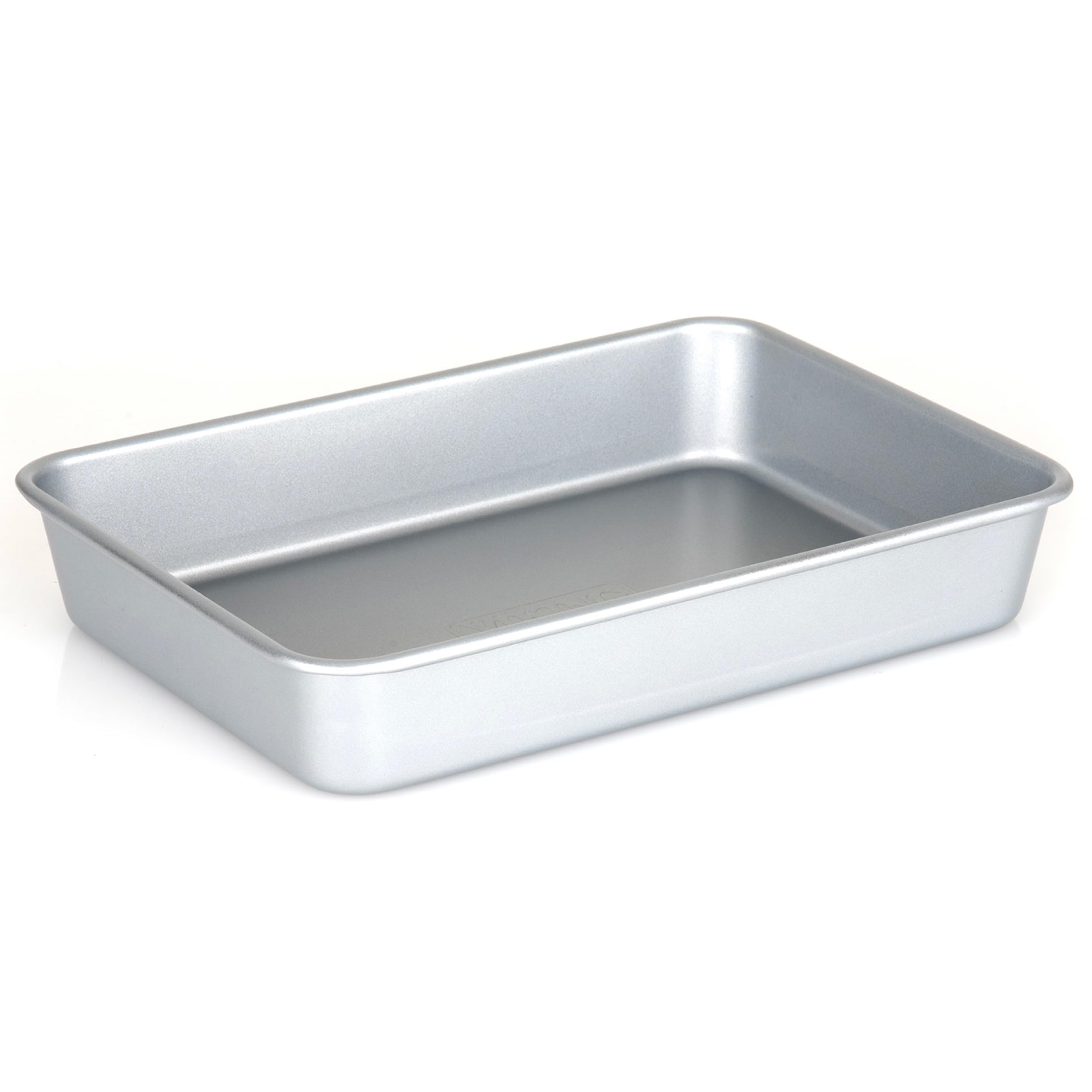 Viking Premium 13 x 9-Inch Nonstick Ceramic Roasting Pan, Made without PFAS, Heavy Gauge Aluminized Steel Baking Pan Sheet with Reinforced Iron Frame,