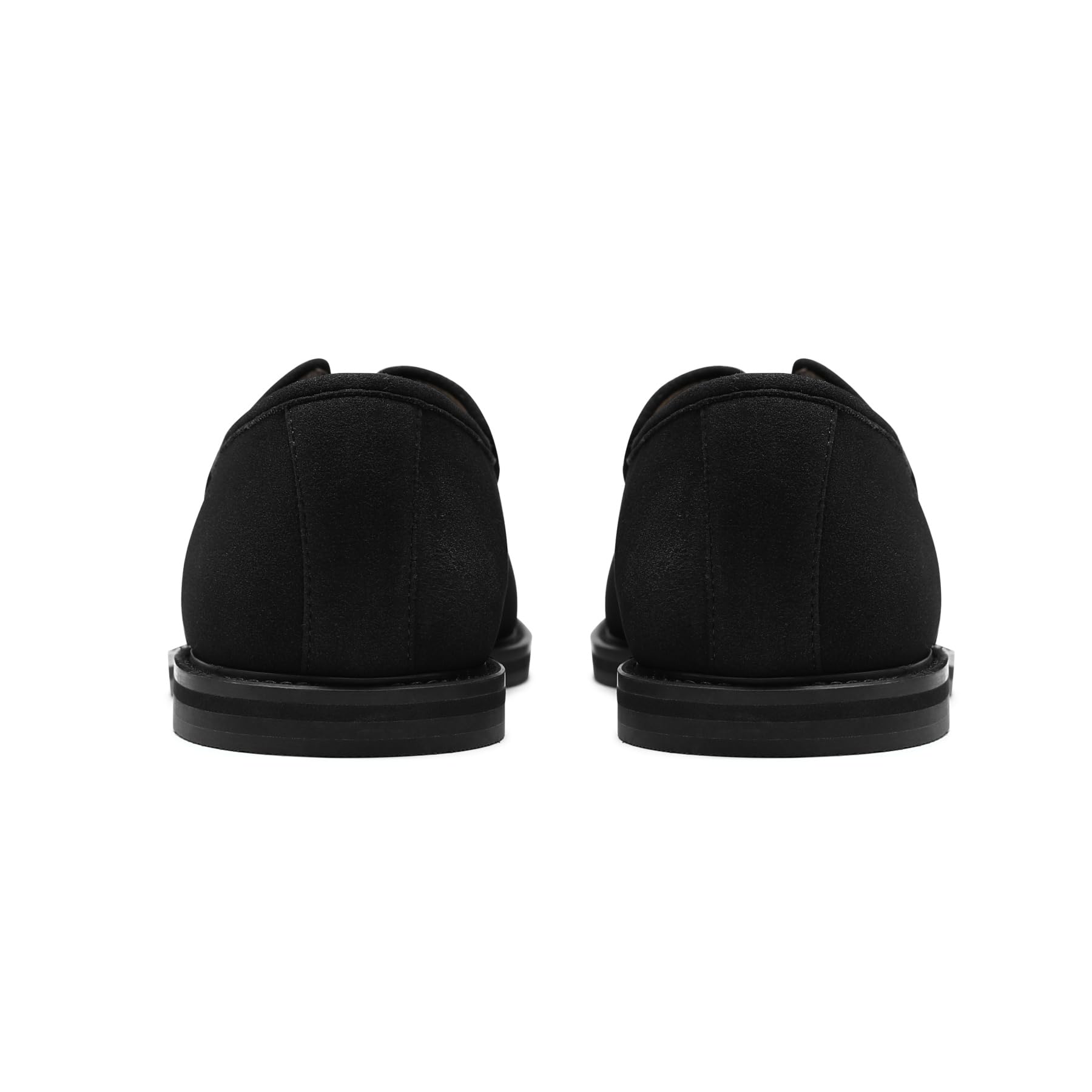 Allthemen Herren Loafer Wildleder Leicht Slipper Slip On Farbverläufe Mokassin mit Schnürsenkel Casual Business