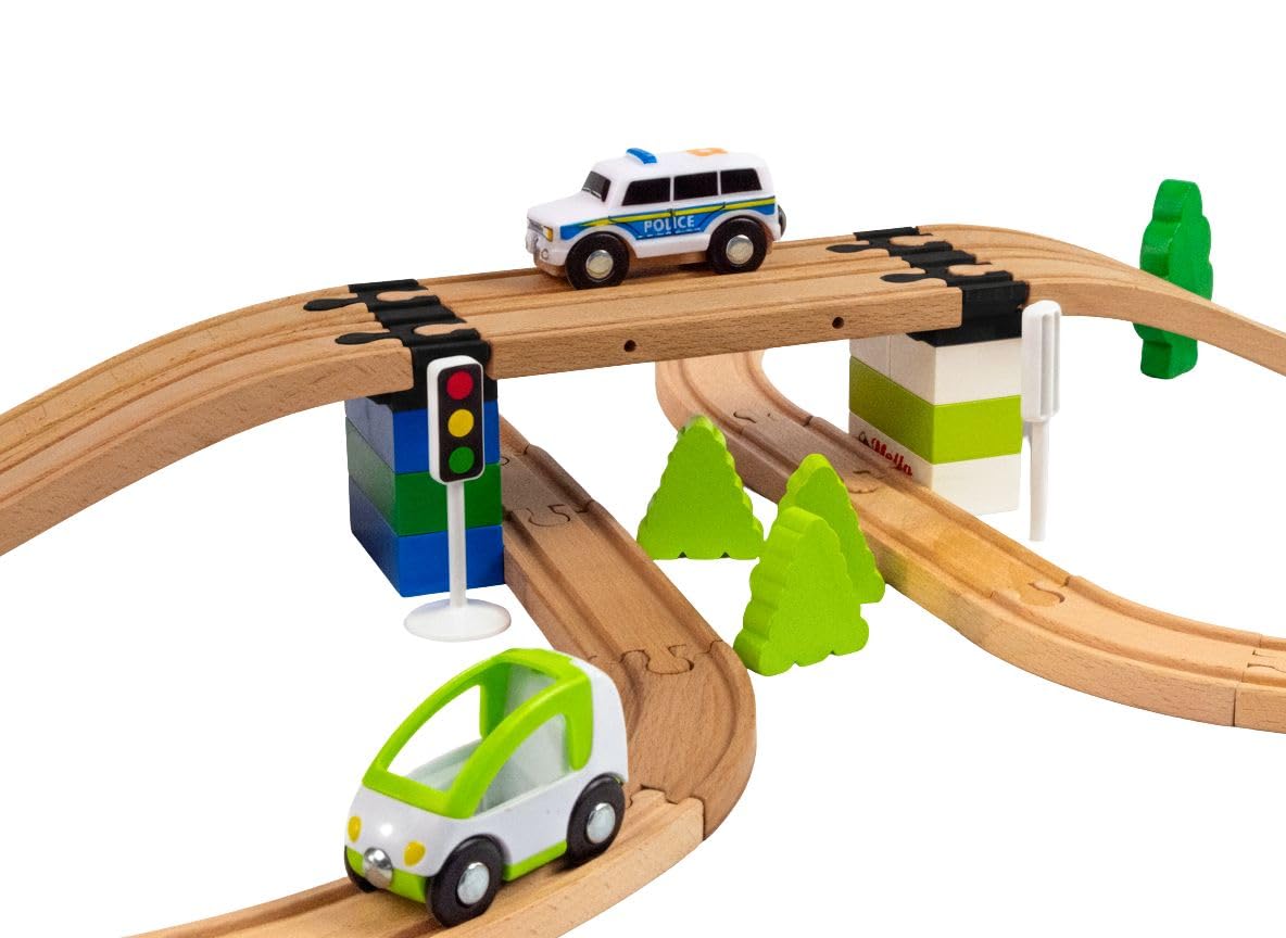 Set Da 10 Adattatori Per Treni In Legno Compatibili Duplo - Fatti In Francia Per BRIO, IKEA, Melissa & Doug - 3