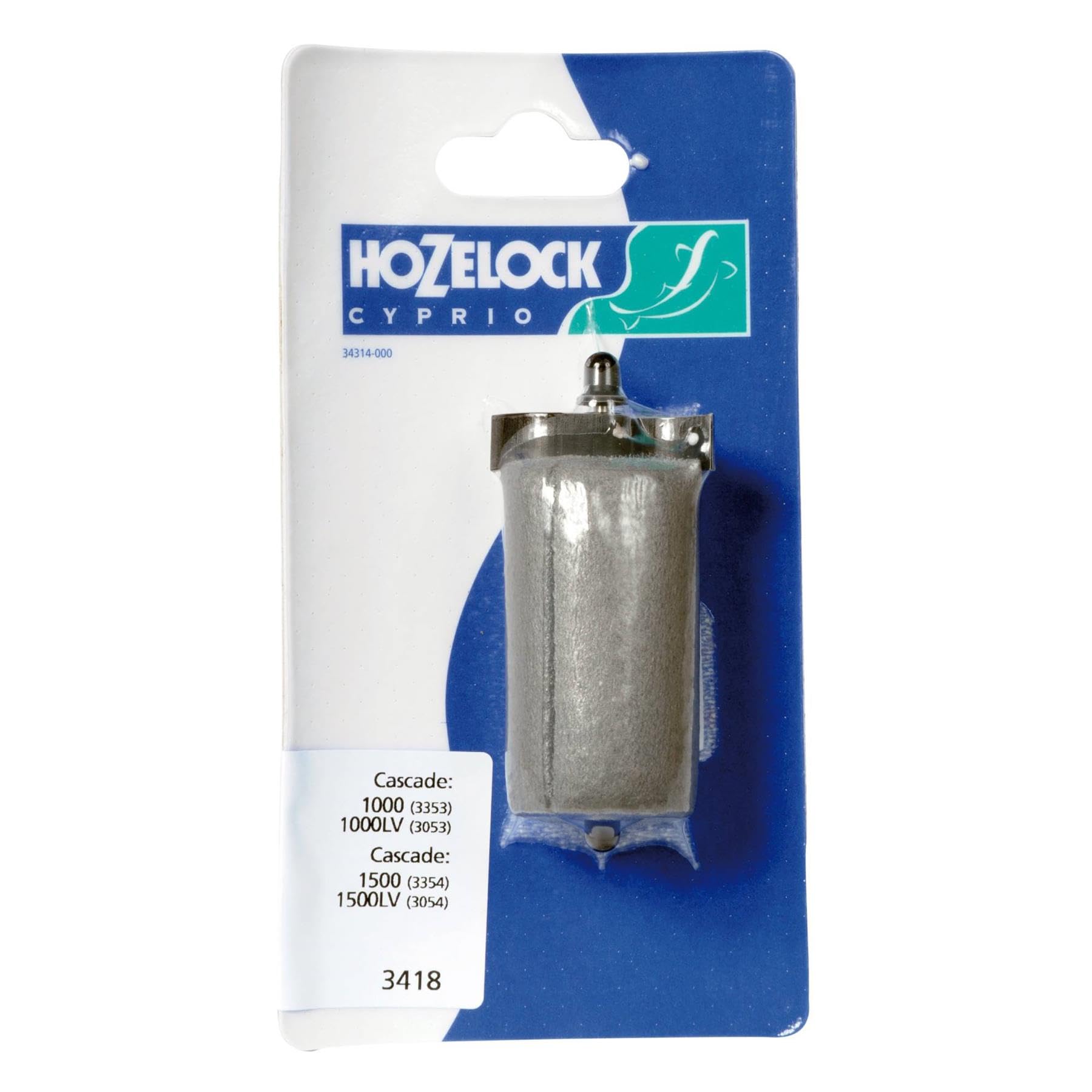 Hozelock Replacement Impeller Cascade 1000/1500 + Easy Clear 3000 (Part Number: 3418)