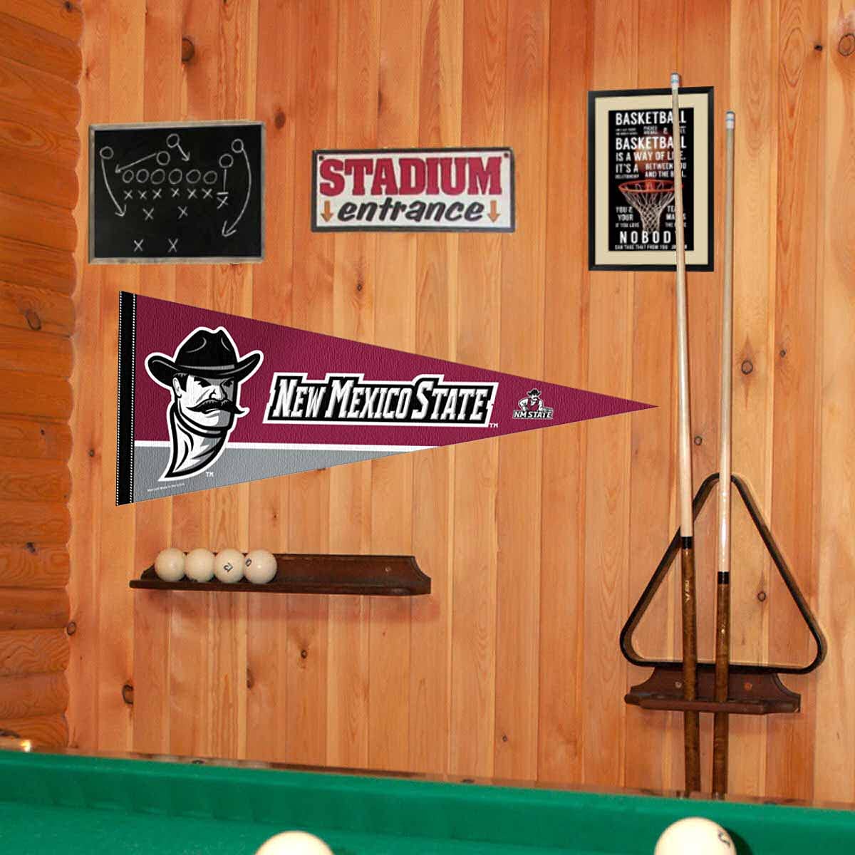 College Flags & Banners Co. New Mexico State Aggies Pennant Full Size Felt