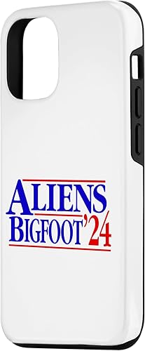 Miniatura 2 de Funda divertida para iPhone 13 Pro Aliens  Bigfoot '24 para presidente político 2024