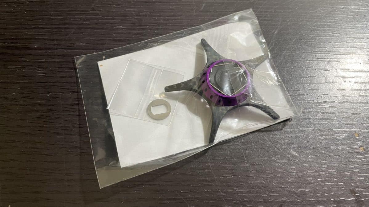 KTF　IXA軽量オフセット カーボンスタードラグスクエアナットタイプ ダイワ用 スロット付き】KTF IXA オフセットカーボンスタードラグ スクエア