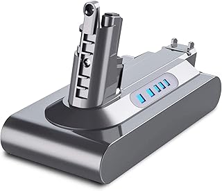 Upgraded 25.2V 6000mAh Replacement for Dyson V10 Battery Compatible with Dyson V10 Cyclone V10 Animal V10 Absolute V10 Motorhead V10 Fluffy SV12 Clean Cordless Vacuum Cleaner