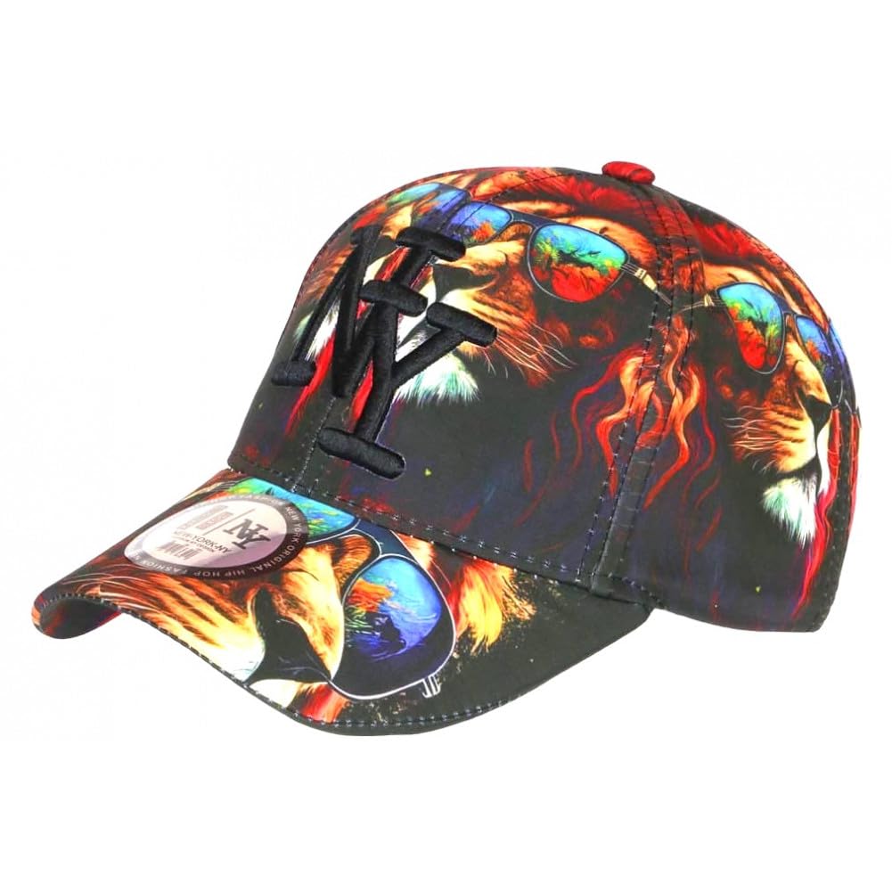 Berretto NY Original Wolf Look Fashion – Blu/Nero – Unisex – Hip Hop Honour