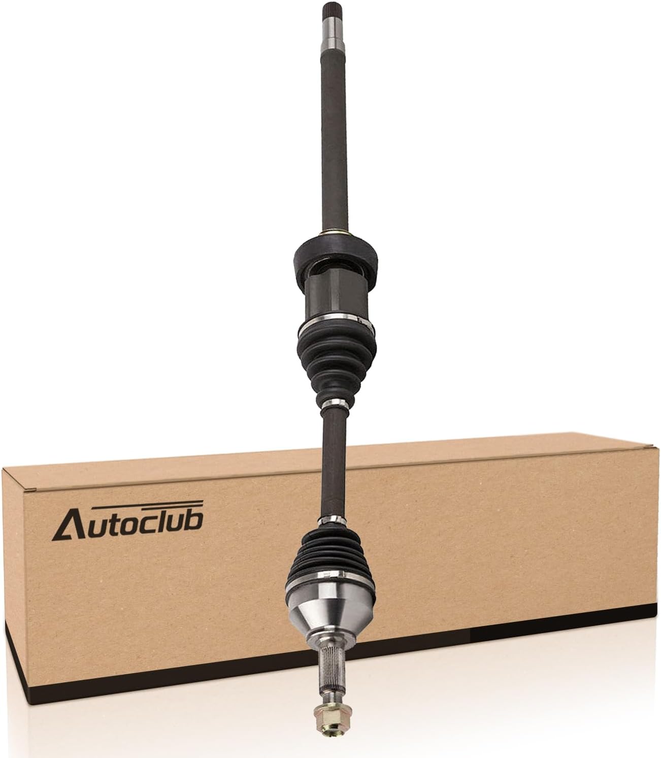 AUTOCLUB [FWD Only] Front Right CV Axle for 2009-2014 Ford Flex 2008-2014 Taurus 08-09 Taurus X Mercury Sable 09-14 Lincoln MKS 2010-2013 Lincoln MKT Assembly Replacement Shaft Passenger Side 66-2187