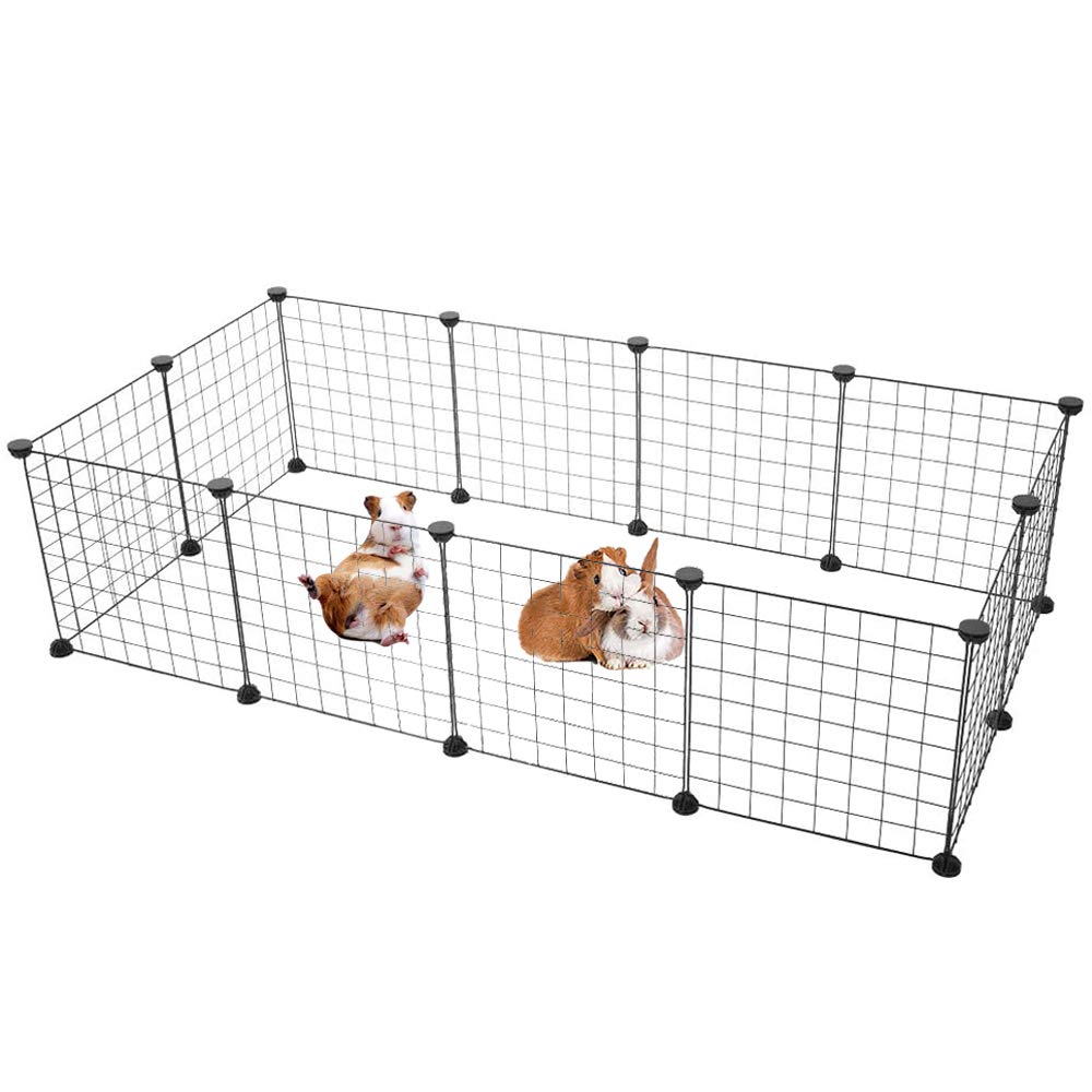 Buy JWShang Pet Playpen for Small Animals, 12 Panels DIY Metal Wire