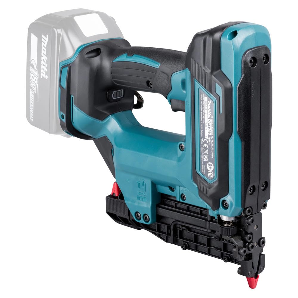 Makita Clavadora LXT de iones de litio DPT353Z de 18 V, baterías y cargador no incluidos