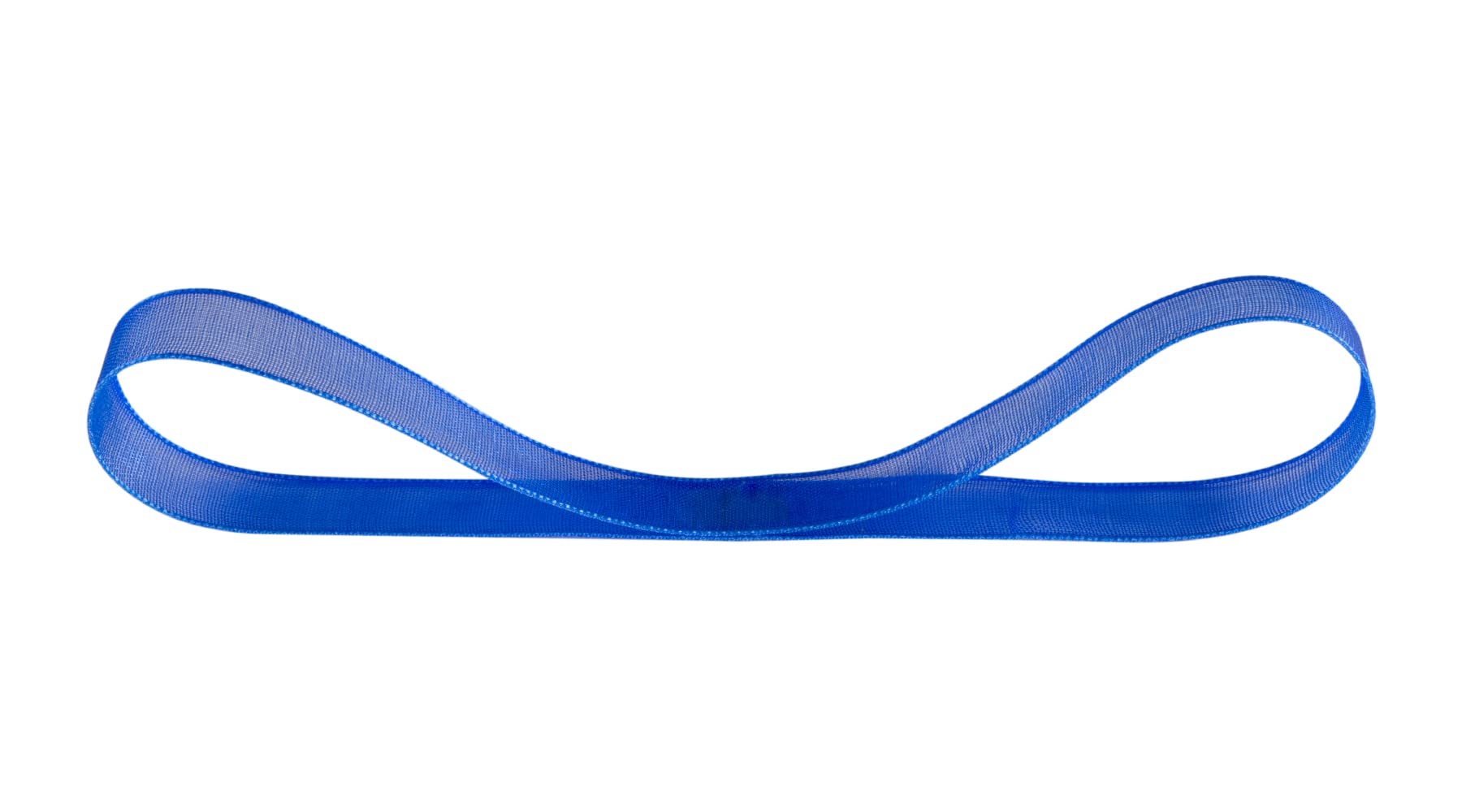Ribbonitlux 9mm Sheer Organza Ribbon, Royal Shimmer Chiffon Ribbon 45M-Roll - Image 2
