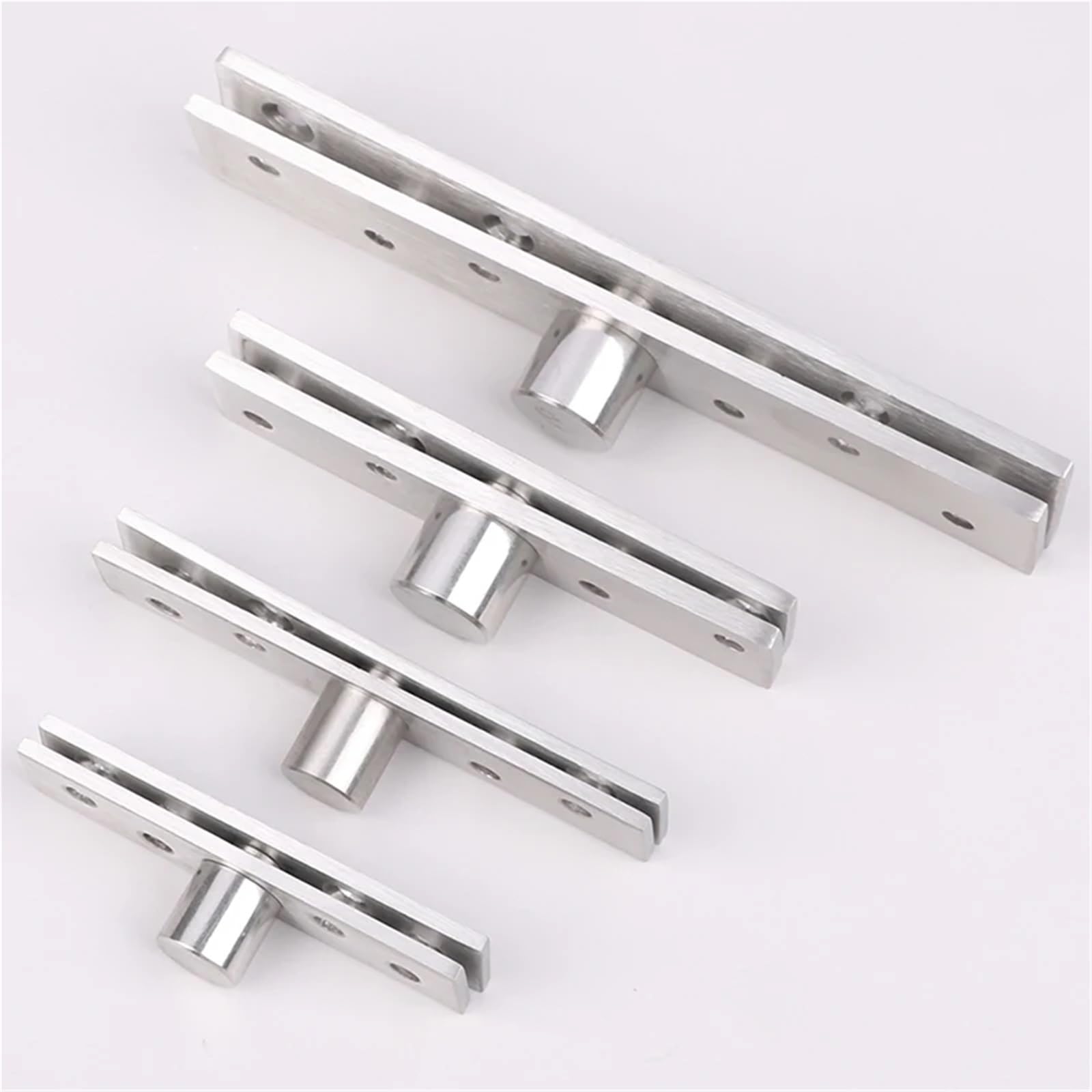 LYEUXHJPX Rotating Door Hinge 360 Degree Rotation Axis Up and Down Locating Shaft Hidden Pivot 1Pcs