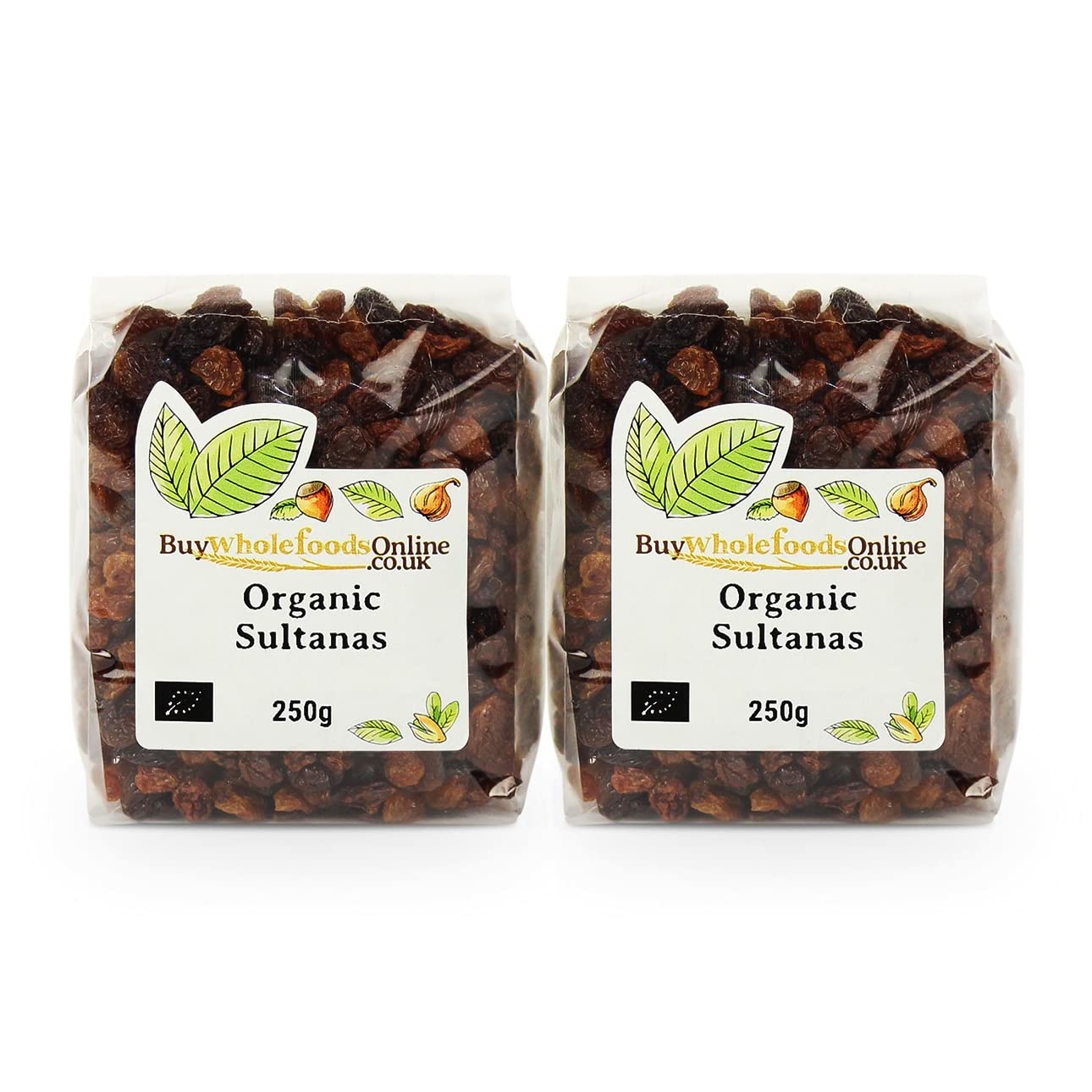 Organic Sultanas 500g (BWFO)