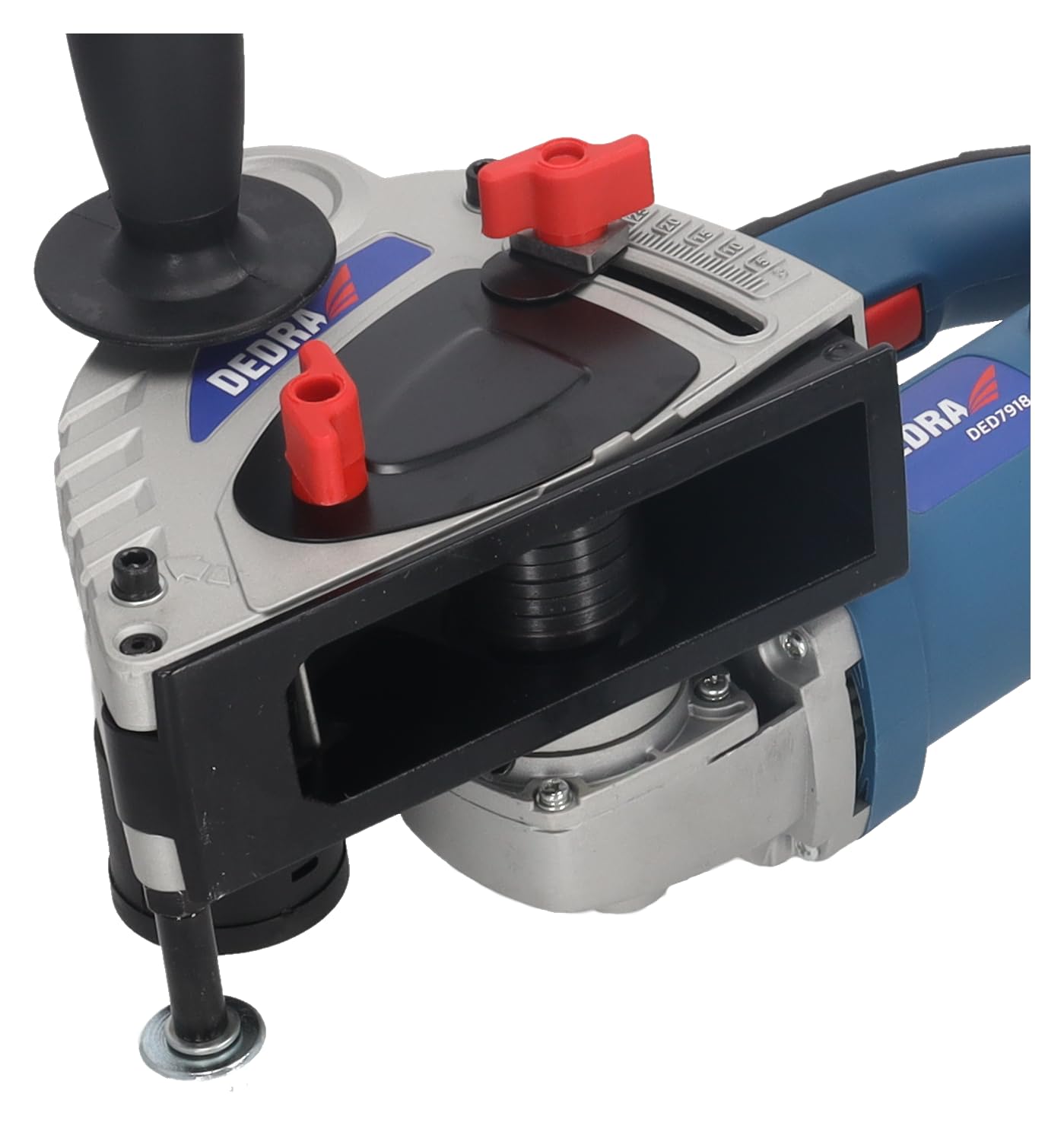 DEDRA Mauernutfräse 1500W, Trennscheibe Ø 125 mm 125mm, 3m Kabel, 8500 U/Min, Hohe Leistung, Nuttiefen von 8 mm bis 30 mm Verstärktes Kunststoffgehäuse