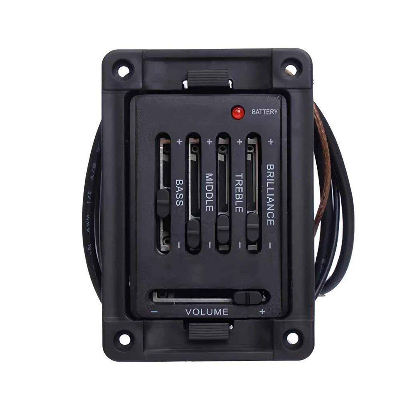Przetwornik Gitary Akustycznej Korektor Tuner Pickup