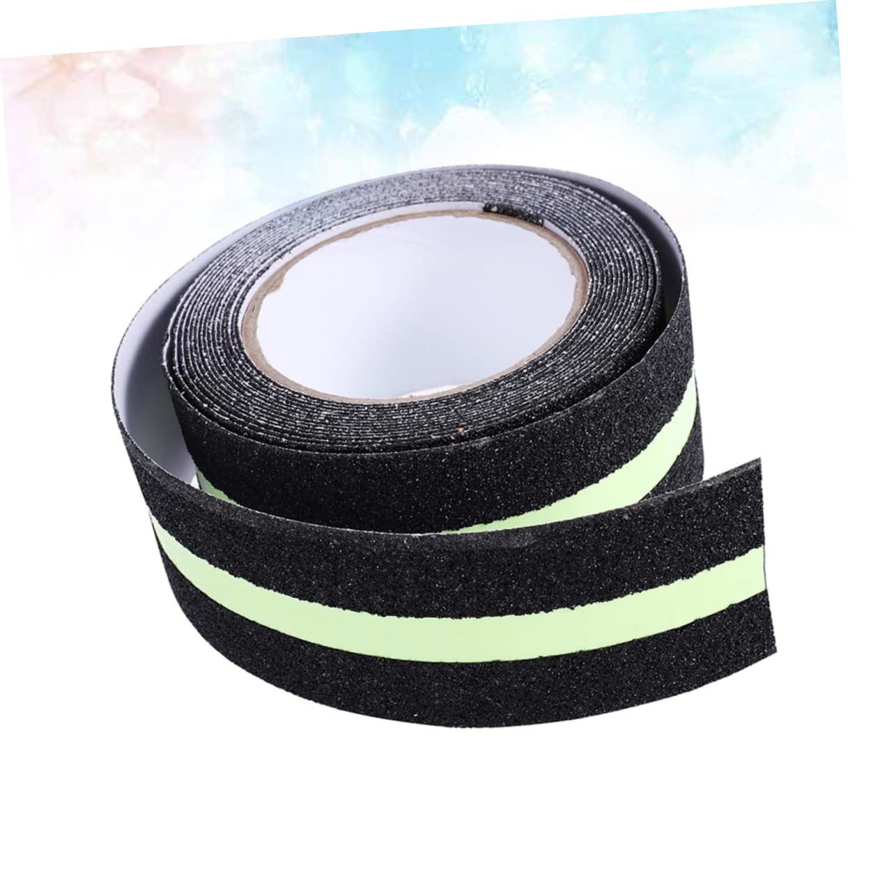 Healvian 2pièces Ruban Adhésif Antidérapant Lumineux Tapis Antidérapant Pour Escaliers Intérieur Et Extérieur Résistant Aux Intempéries Abrasion Pour Lisses Et Rugueuses