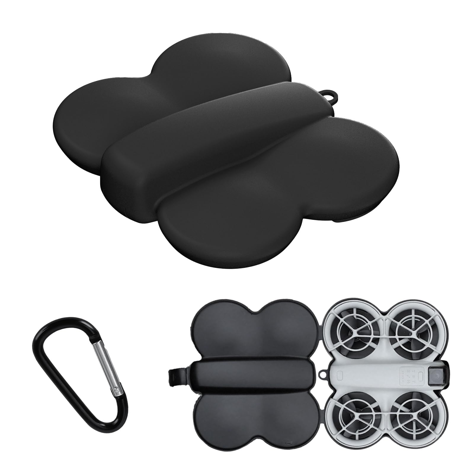 Maletín de plástico para drones DJI Neo 2 con interior amortiguador anti-caídas 6