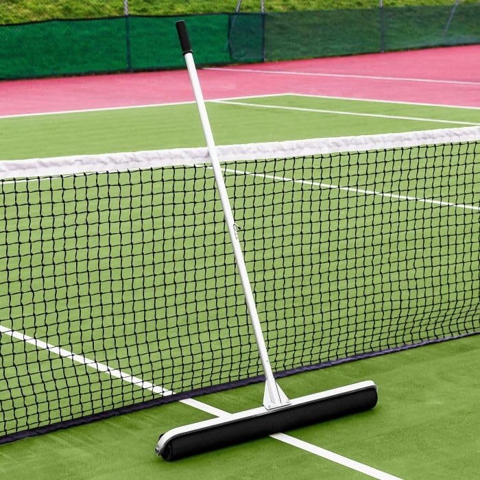 Tourna Dri PVA Tennis Court Squeegee (Black) - Optional Replacement Roller