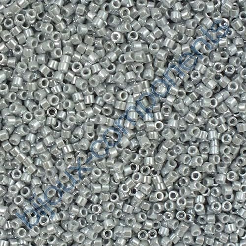 50 g Miyuki DELICA Seed Beads Rocailles, Size 11/0, Matte Opaque Olive Green (# DB1585), Japan, Glass