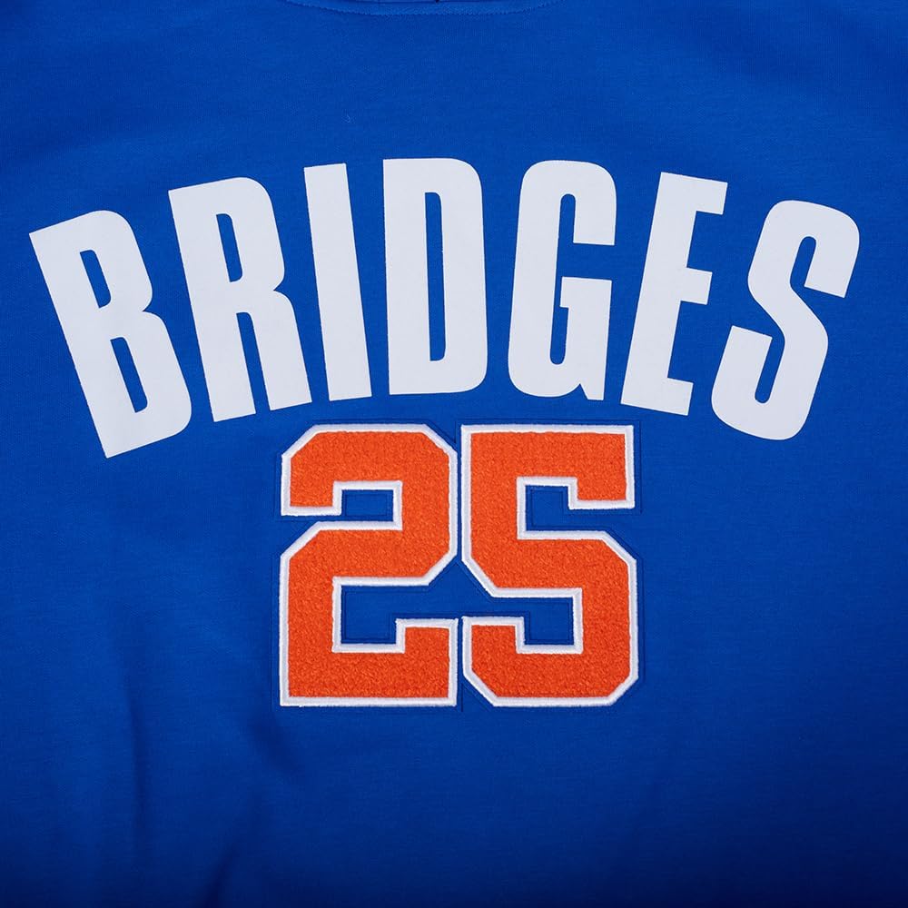 Pro Standard Men's NBA New York Knicks Classic Player Double Knit Pullover Hoodie - Image 6