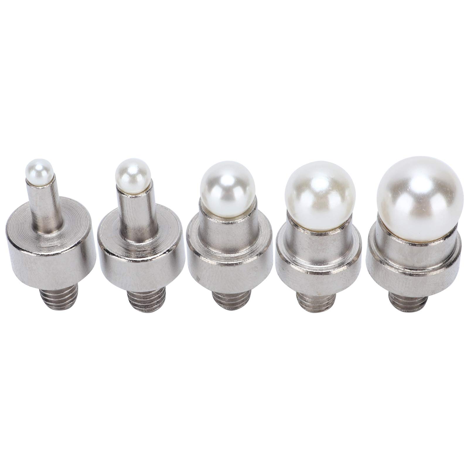Kit per la regolazione delle perle, strumento manuale per bottoni a pressione manuale per decorazioni fai da te, include basi e perle per abbigliamento, gioielli, calzature in pelle