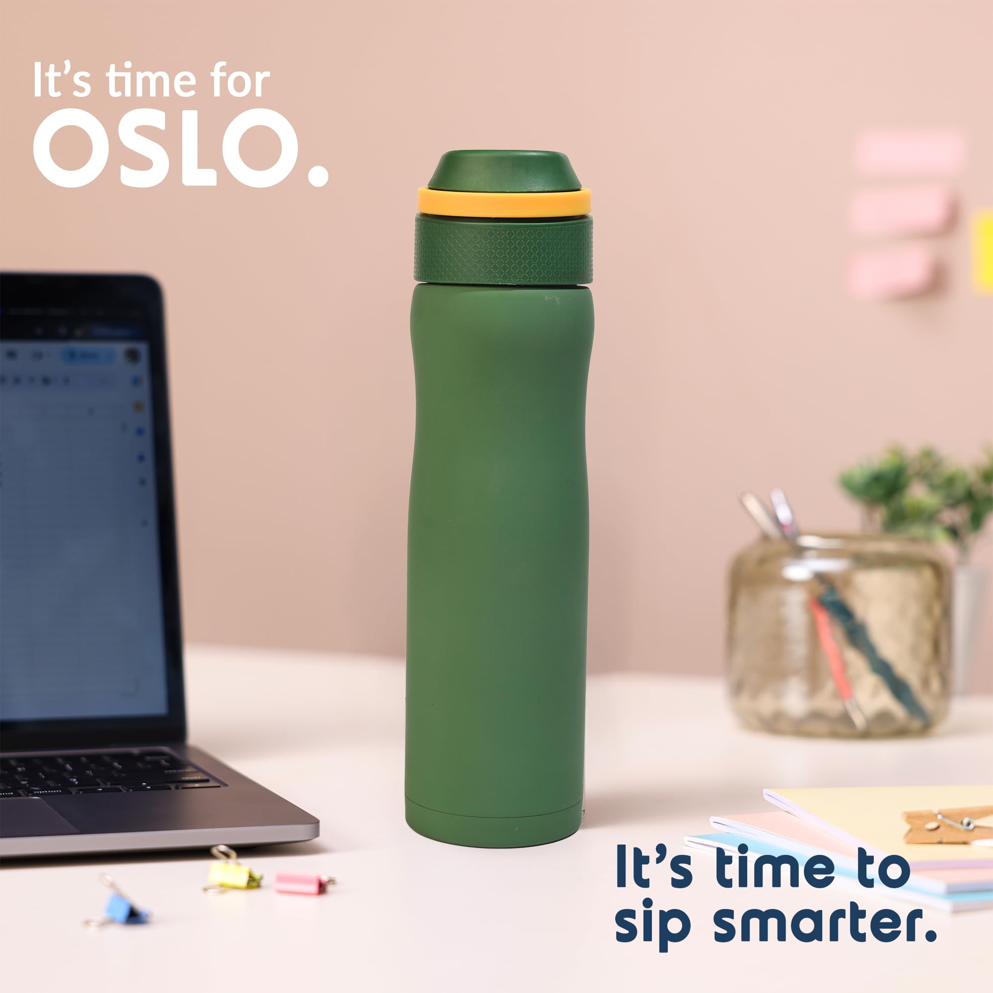 Headway Oslo Insulated Water Bottle - Hot & Cold 12/24 Hrs -2