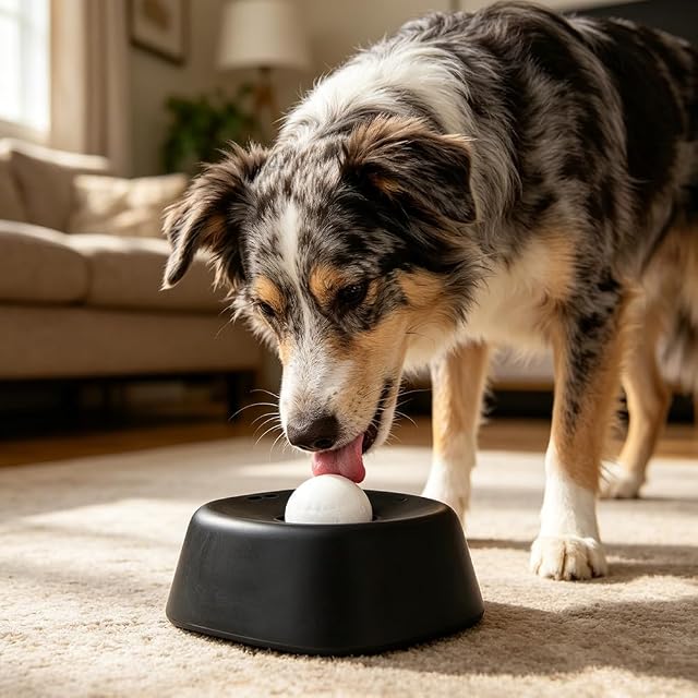 Foto 7 de 8 de Lick Bowl para Perros, Cuenco para Lamer Perros, Trata de Lamer de Dog Alimentador Lento