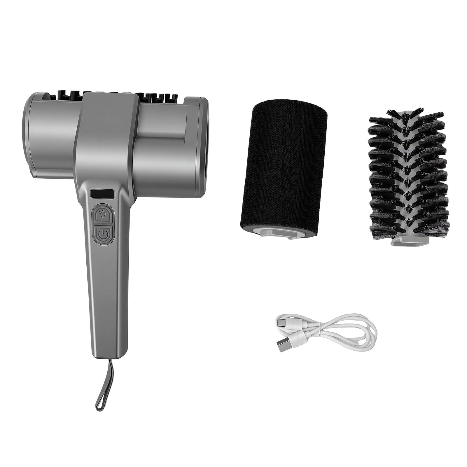 Tnfeeon Spazzola per Griglia Esterna 1,57x25,4 Cm Spazzola per Barbecue Accessori per Griglia per Porcellana Carbone a Gas Regali per Wizard 2000 MAh Elettrico