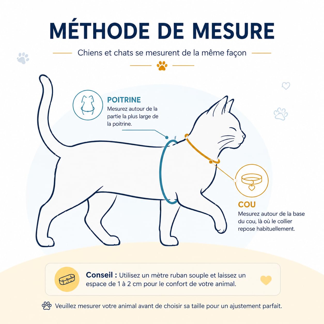 Ma Boutique Chat Harnais Anti-Fugue avec Laisse, Modèle Facile à Enfiler, Ajustement Confortable pour Promenade, Jardin et Voyage (Orange,L (4-7kg))