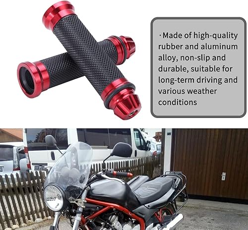 Miniatura 6 de DREAMIZER 78 pulgadas 0.866 in mango universal motocicleta mango mango mango motocicleta agarre motocicleta mango mango mango cubierta de manillar