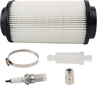Carbhub 7080595 Air filter for Polaris Sportsman 400 500 550 570 600 700 800 850 Scrambler Magnum ATV Parts with Clamp Fuel filter Spark Plug