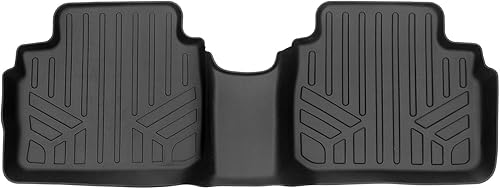 Miniatura 52 de SMARTLINER Alfombrillas de piso de 2 filas y forro de carga detrás de la tercera fila compatibles con Hyundai Palisade 2020-2025 Hyundai Elantra