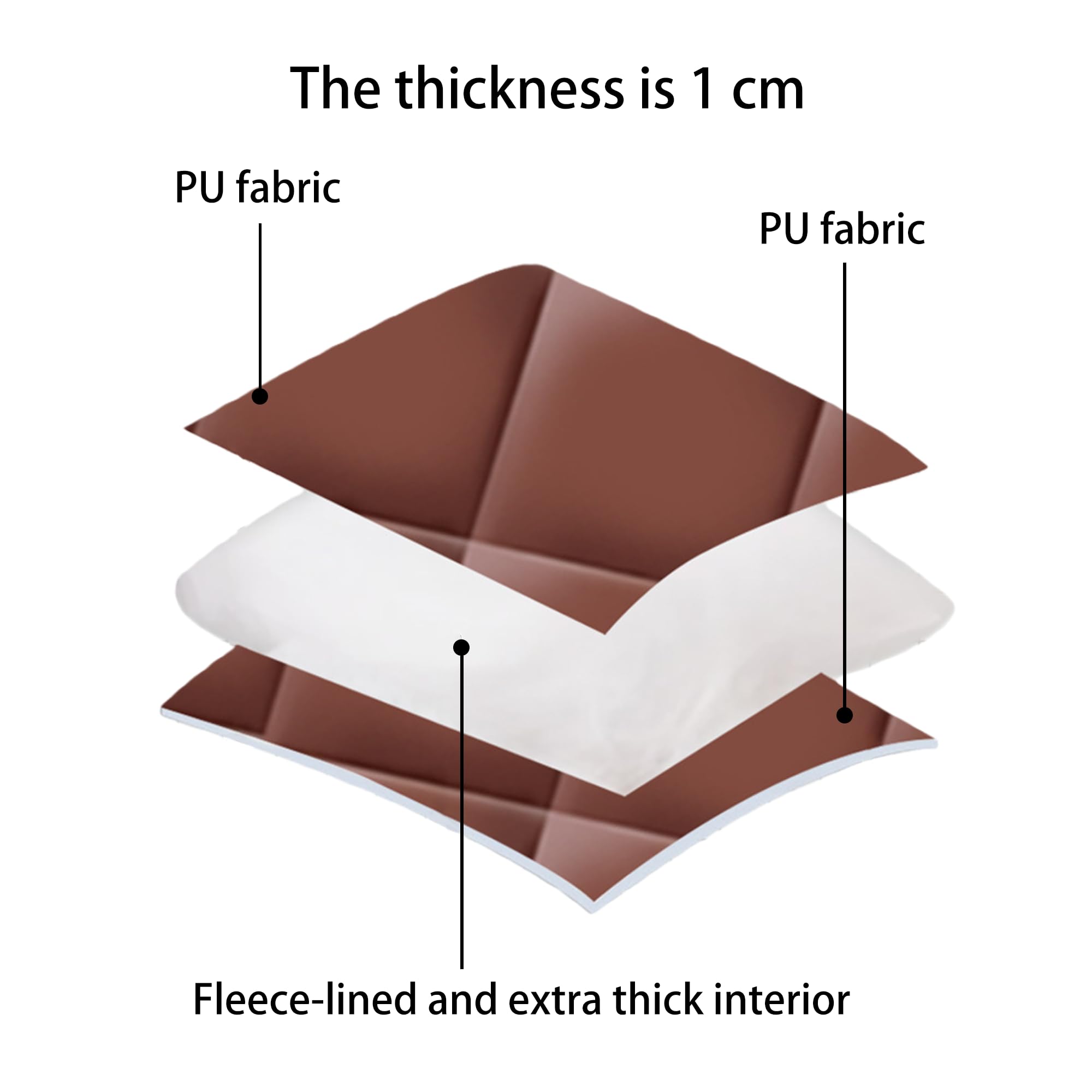 Tenda Termica Isolante 81 x 275 cm Isolata Termica, Antivento e a Risparmio Energetico Tenda Isolante Porte Invernali per Interni Esterni, marrone