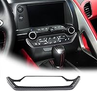 Vista 1 de Marco de botón de modo de volumen de control central de automóvil ABS para Chevrolet Corvette C7 2014-2019 Aire acondicionado Panel cubierta