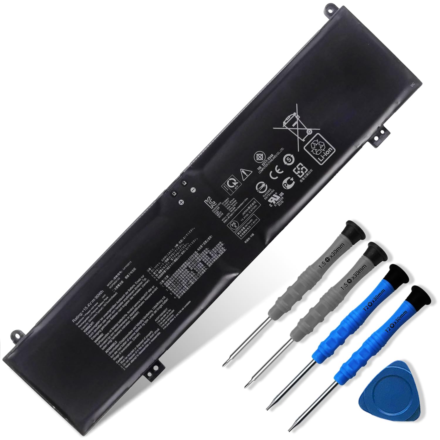 Amazon.com: Dentsing C41N2013 90Wh Laptop Battery for ASUS ROG