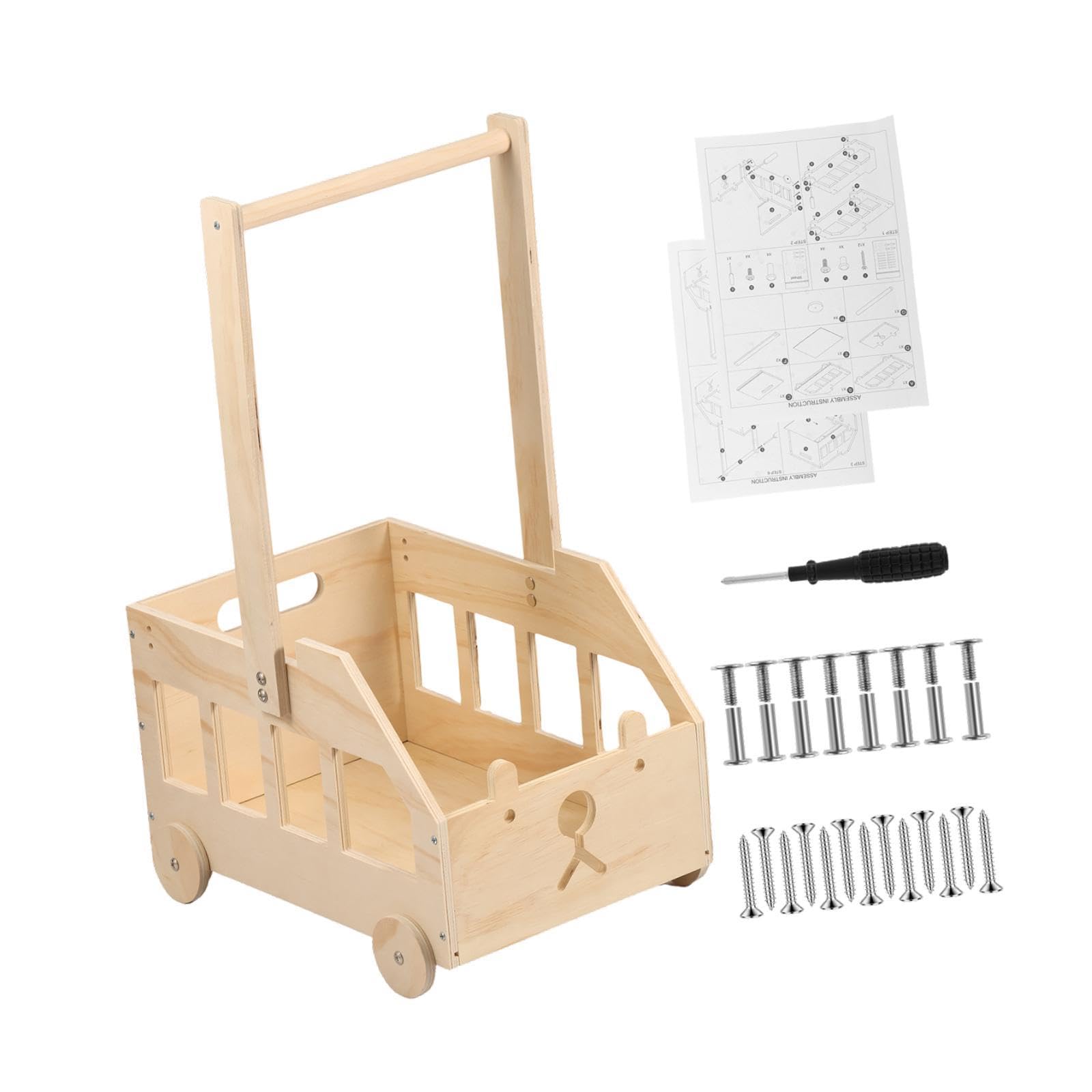 Cesto Regalo per Armadio per Baby Shower con Ruote per Bambini E Ragazzi