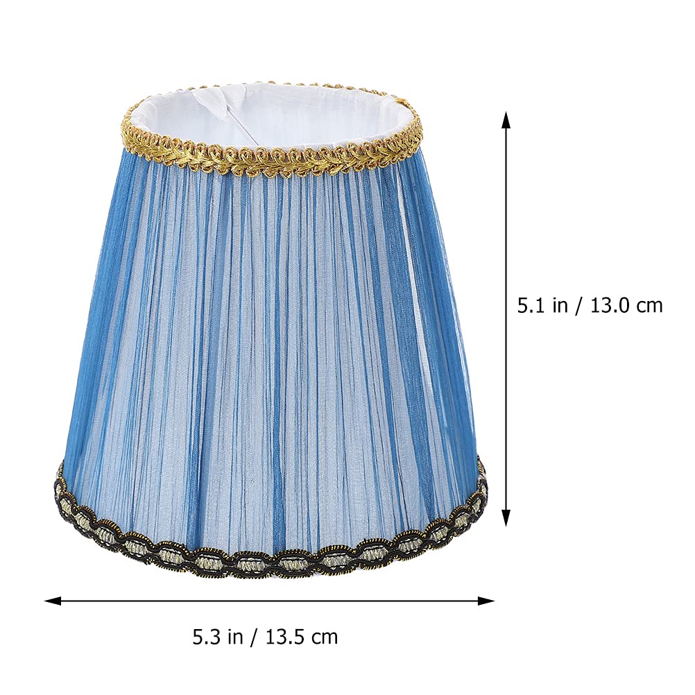 ibasenice 6pièces Lot De Abat-jour Tissu Pour Lampes De Table Et Lampadaires Housse De Lampe Décorative