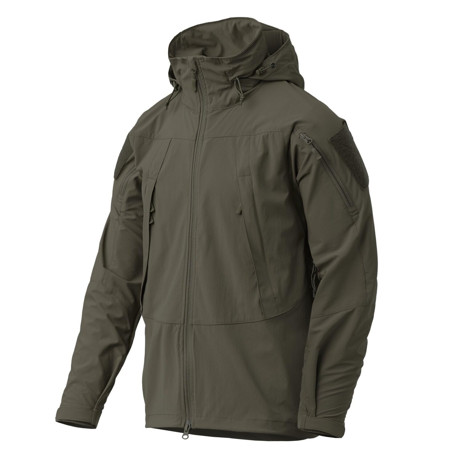 Helikon-Tex TROOPER Jacket MK2 Hooded Rain Jacket, Taiga Green, XL
