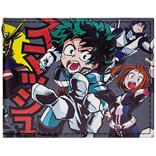 Preisvergleich Produktbild My Hero Academia Izuku Midoriya Schwarz Portemonnaie Geldbörse
