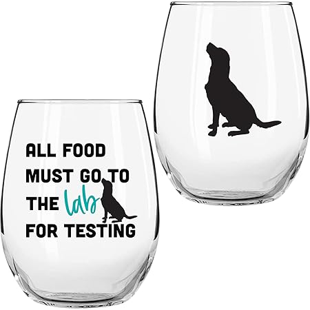 Schnauzer Stemless Wine Glass One Glass Unique Gift For Dog Lovers Hand - View #11