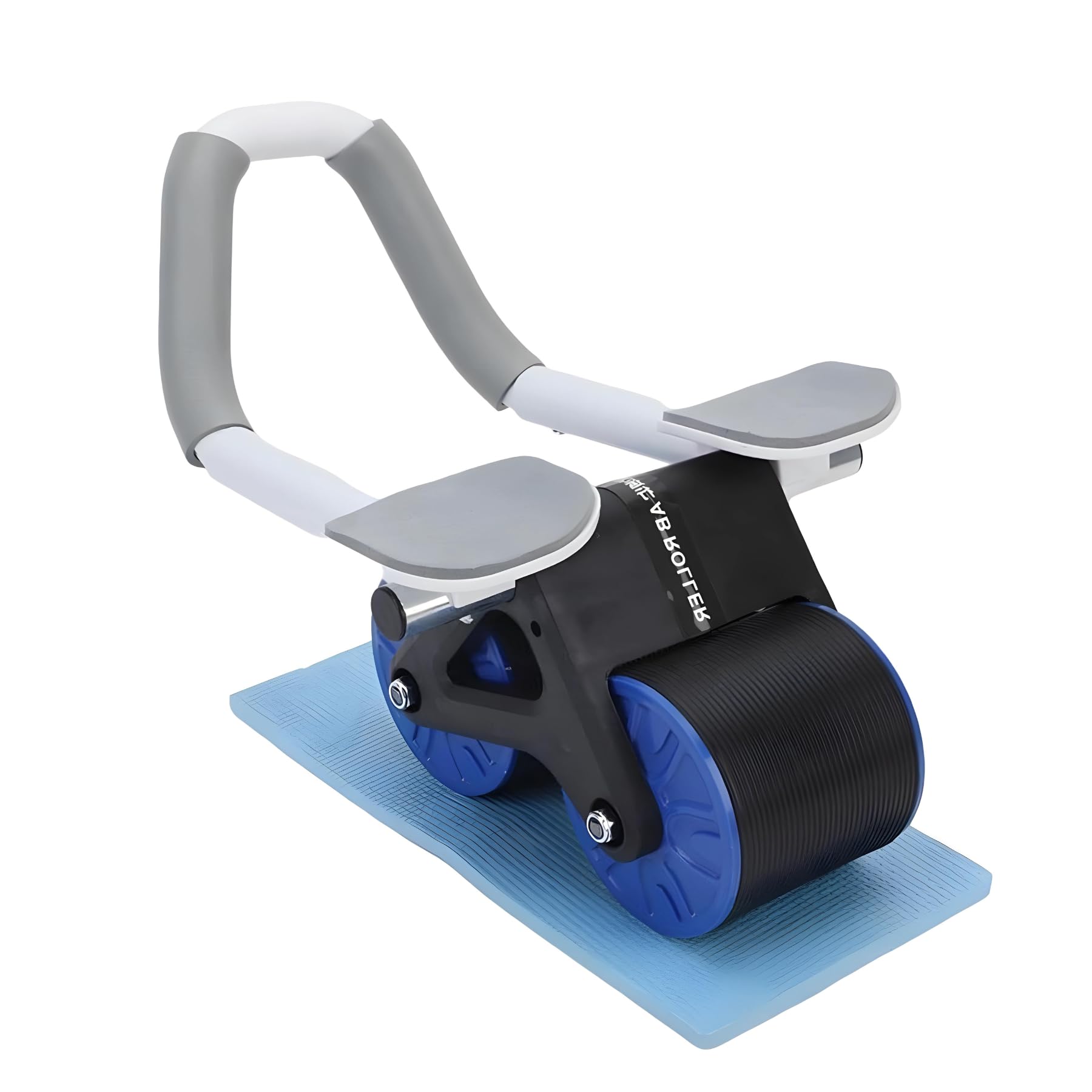 Ab Roller Set with Handle and Silent Knee Pad Mat for Exercise Gym, Premium Abdominal Ab Roller Core workout fitness-image-30