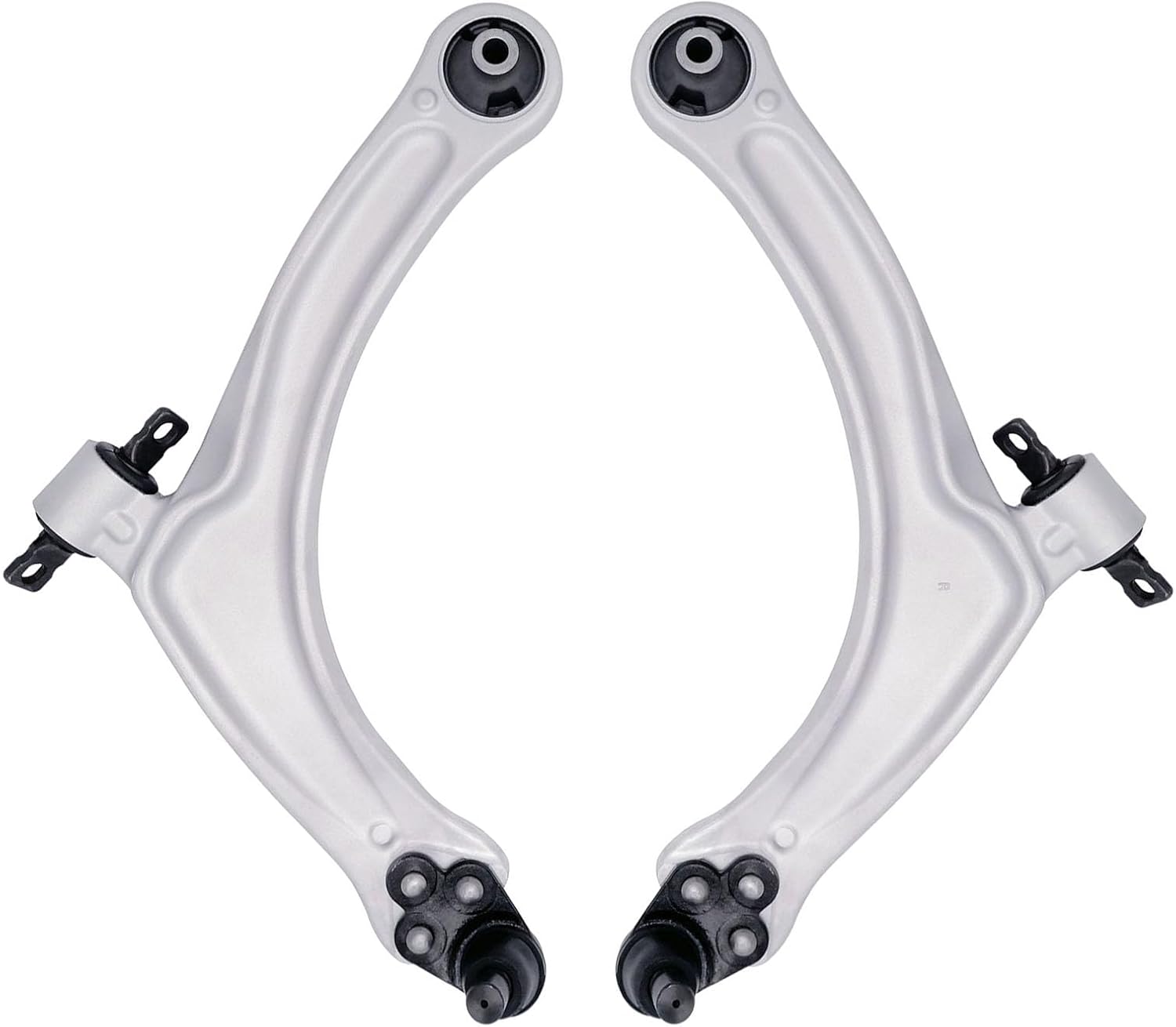 Front Lower Control Arms w/Ball Joint & Bushing, Compatible with Chevy HHR 2006-2011, Chevrolet Cobalt 2005-2010, Pontiac G5 2007-2010, Pursuit 2005-2006 Replacement # K620897,K620898